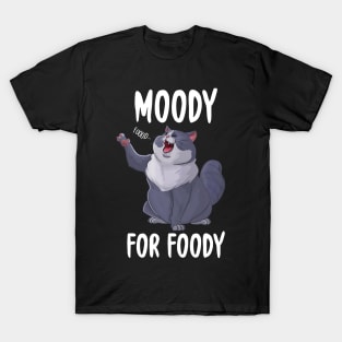 Moody For Foody Fat Cat T-Shirt